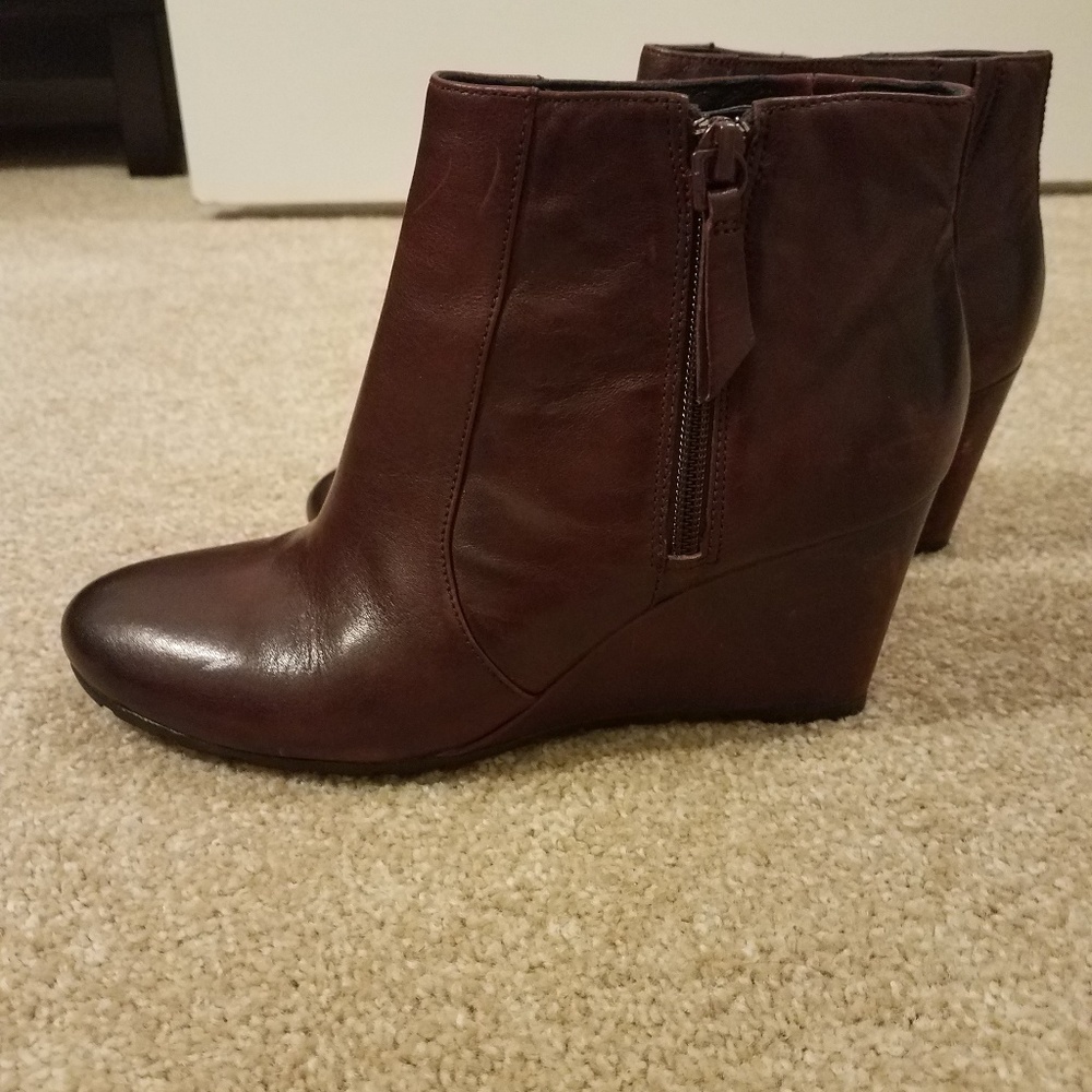 Clarks ankle booties